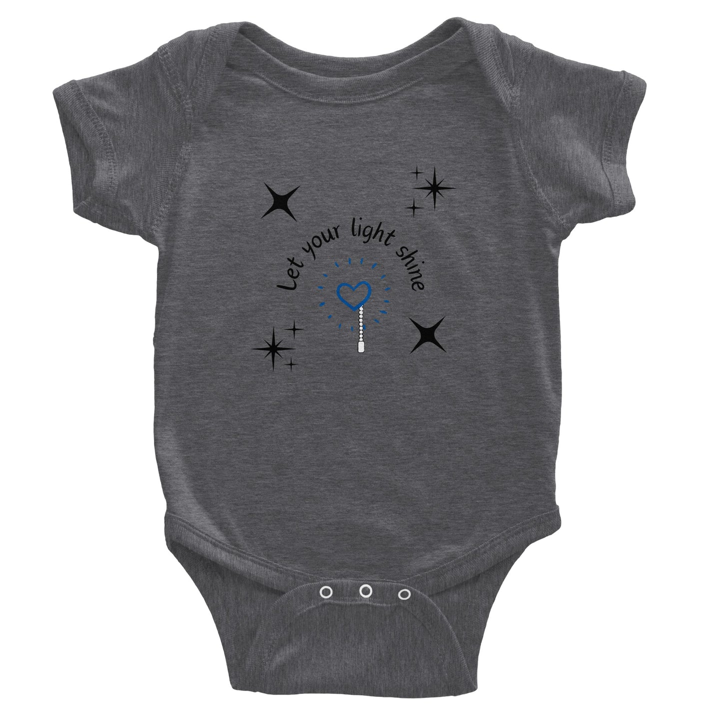 Let You Light Shine - Classic Baby Short Sleeve Bodysuit
