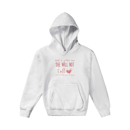 God is Within Her - Classic Kids Pullover Hoodie