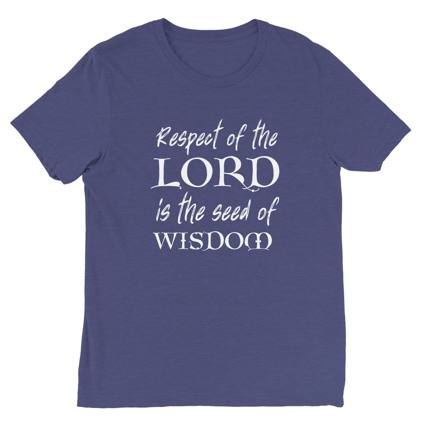 Respect of the Lord - Triblend Unisex Crewneck T-shirt