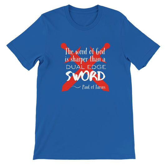 Dual Edge Sword - Premium Kids Crewneck T-shirt