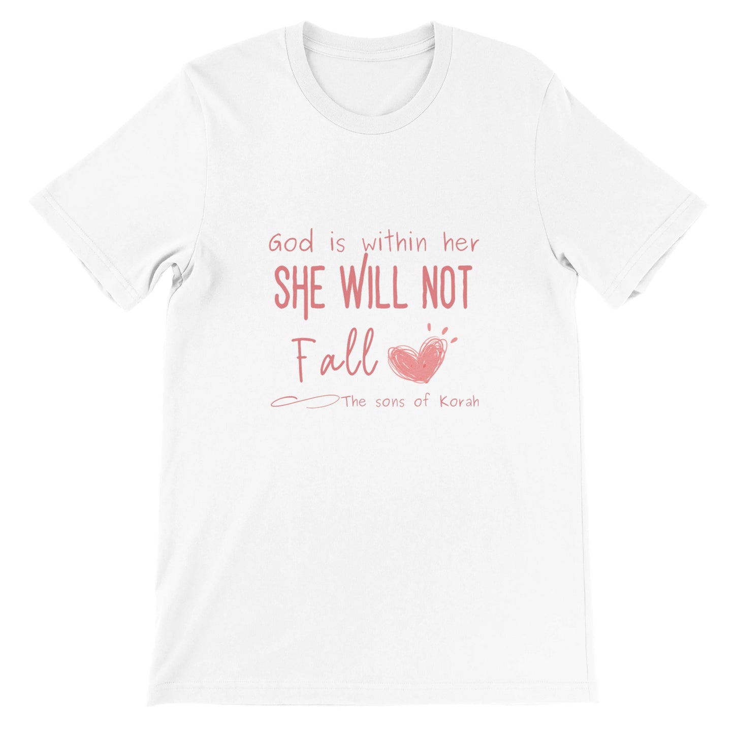 God is within Her - Premium Kids Crewneck T-shirt