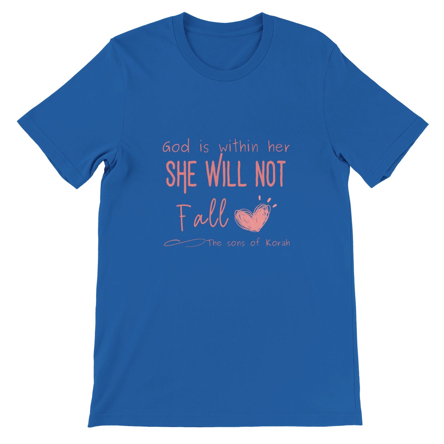 God is within Her - Premium Kids Crewneck T-shirt