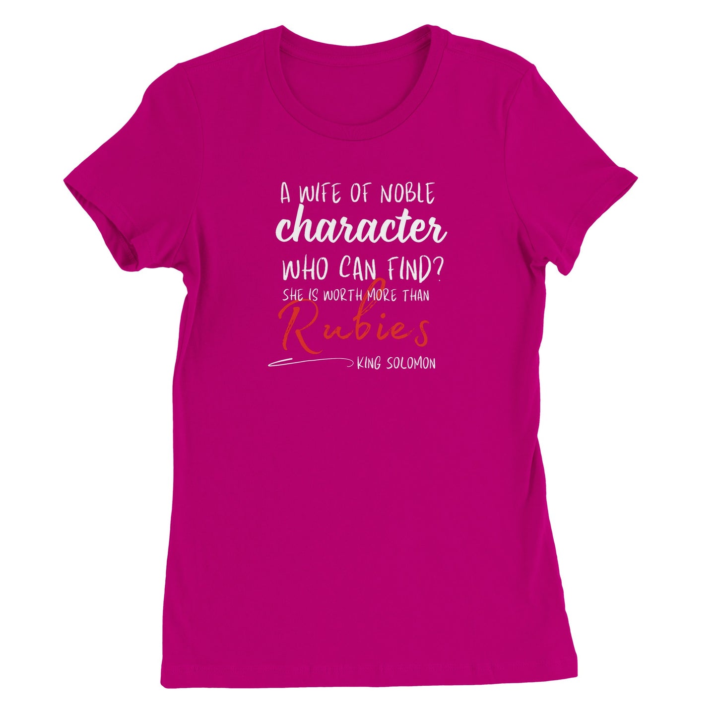 Rubies - Premium Womens Crewneck T-shirt