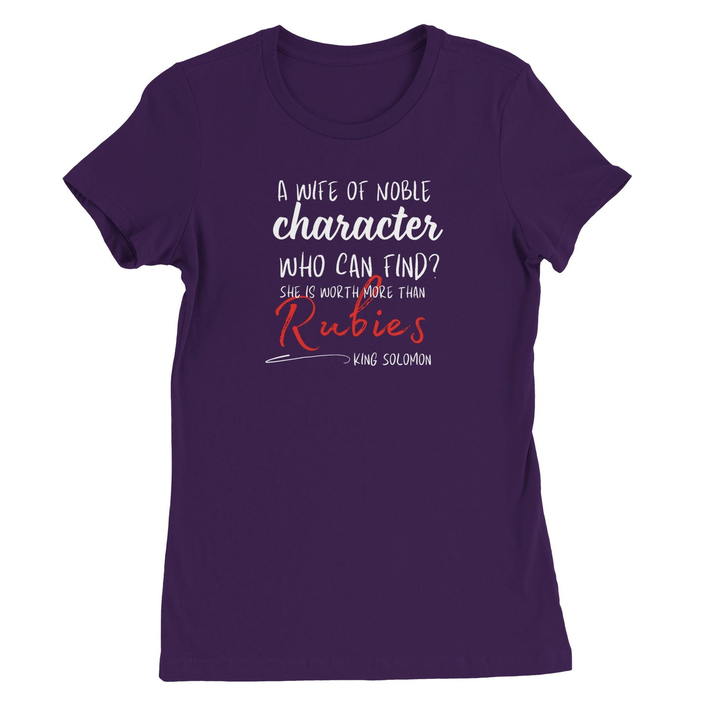 Rubies - Premium Womens Crewneck T-shirt