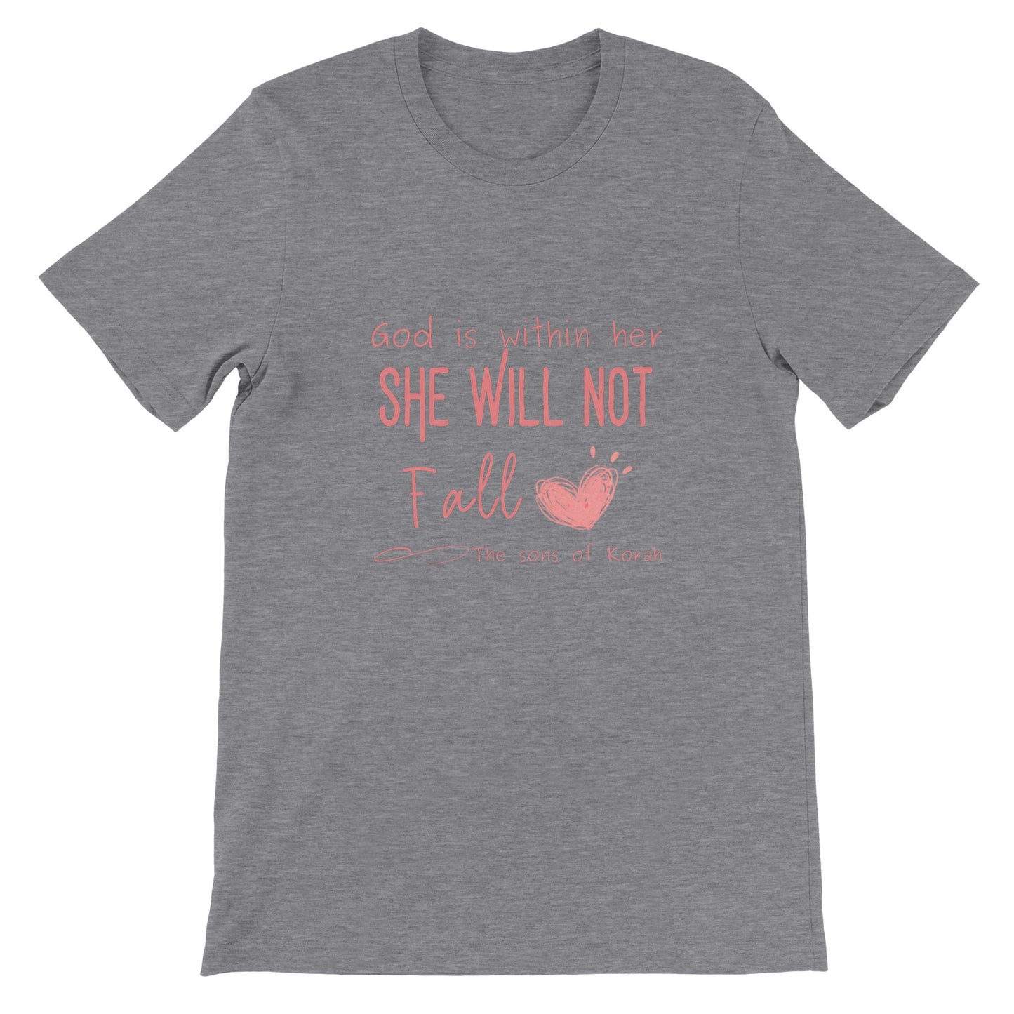 God is within Her - Premium Kids Crewneck T-shirt