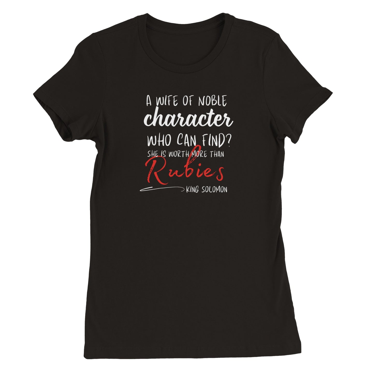 Rubies - Premium Womens Crewneck T-shirt