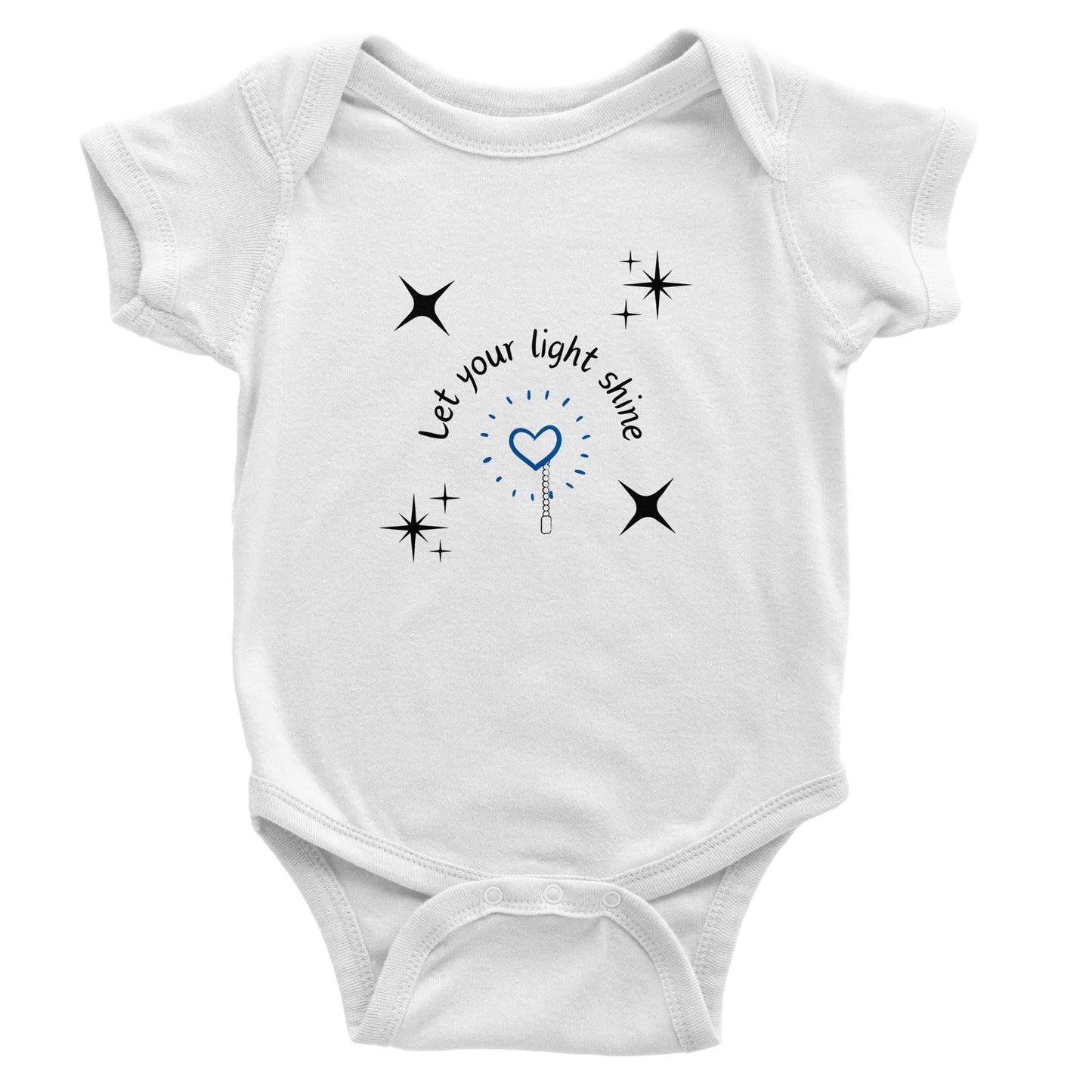 Let You Light Shine - Classic Baby Short Sleeve Bodysuit