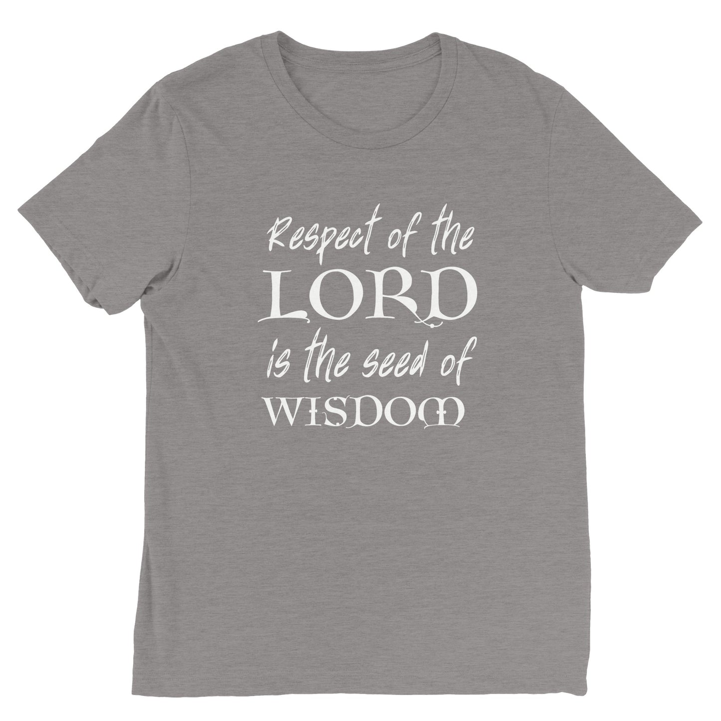 Respect of the Lord - Triblend Unisex Crewneck T-shirt