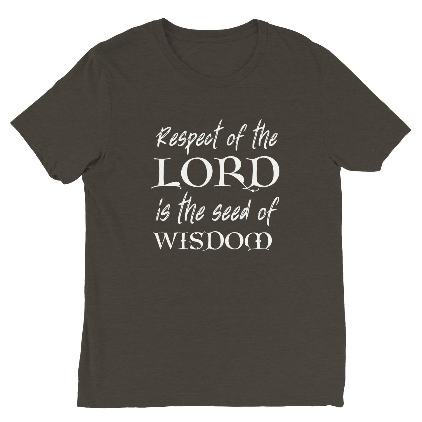 Respect of the Lord - Triblend Unisex Crewneck T-shirt