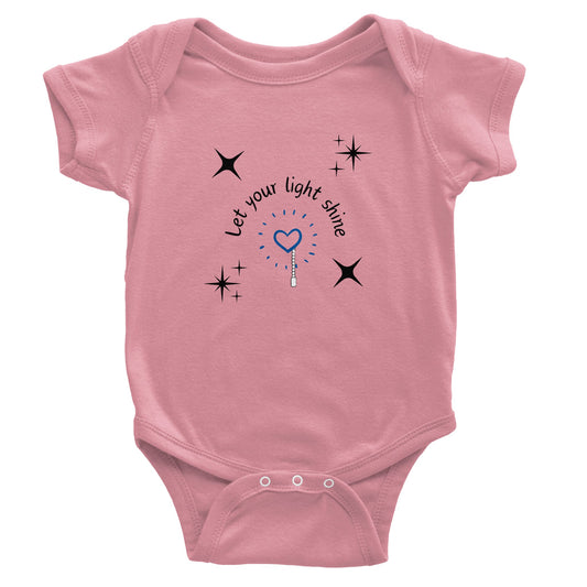 Let You Light Shine - Classic Baby Short Sleeve Bodysuit
