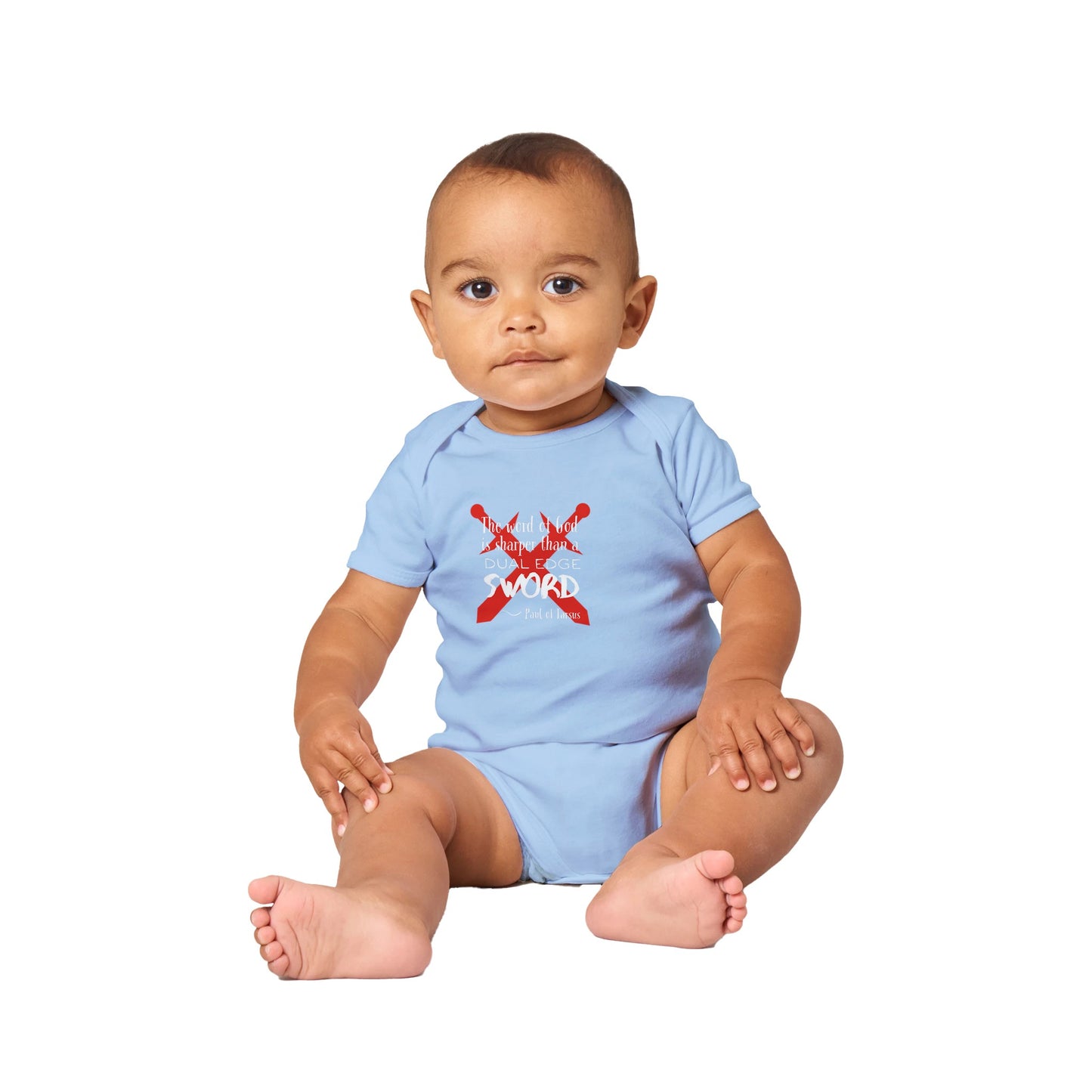 Dual Edge Sword - Classic Baby Short Sleeve Bodysuit