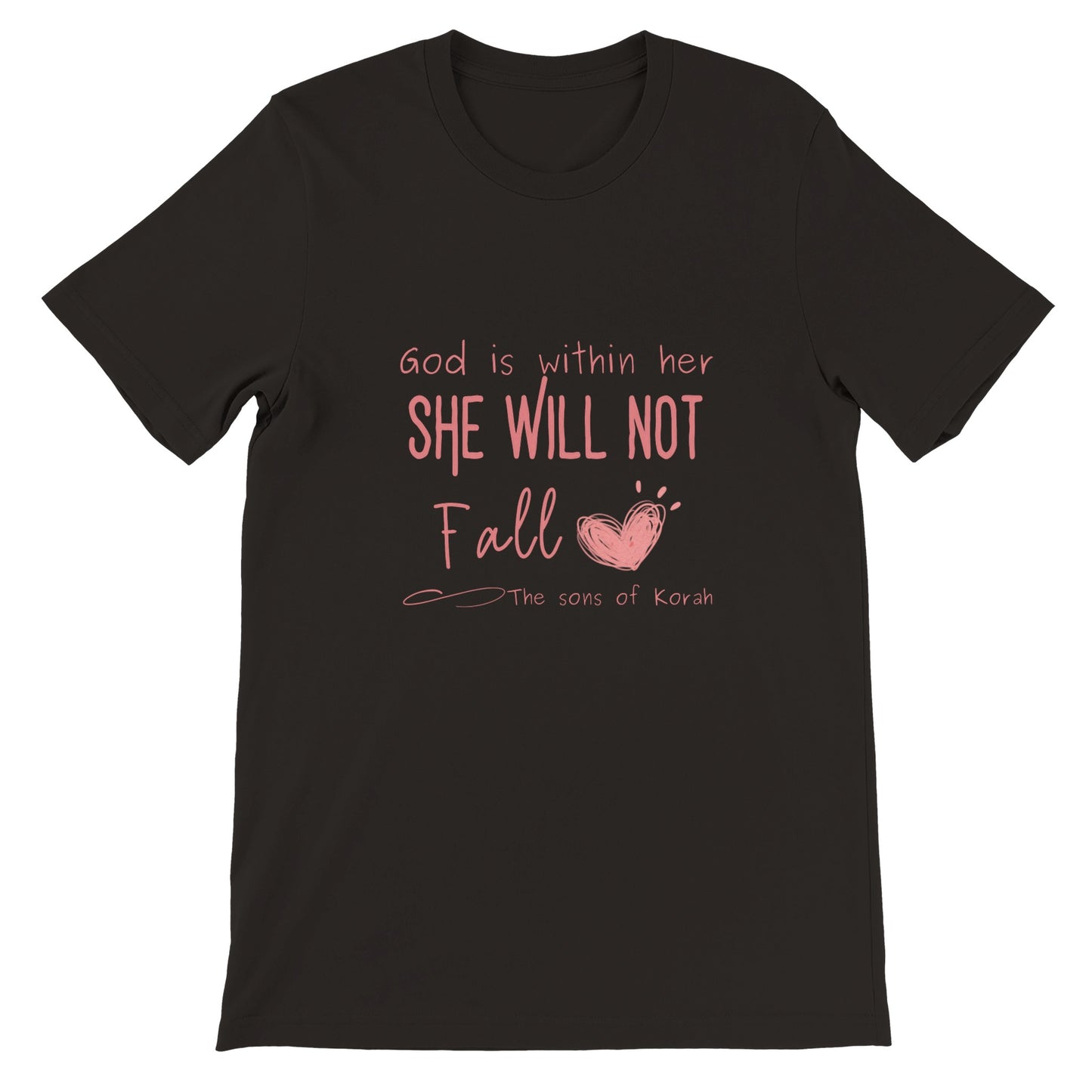 God is within Her - Premium Kids Crewneck T-shirt