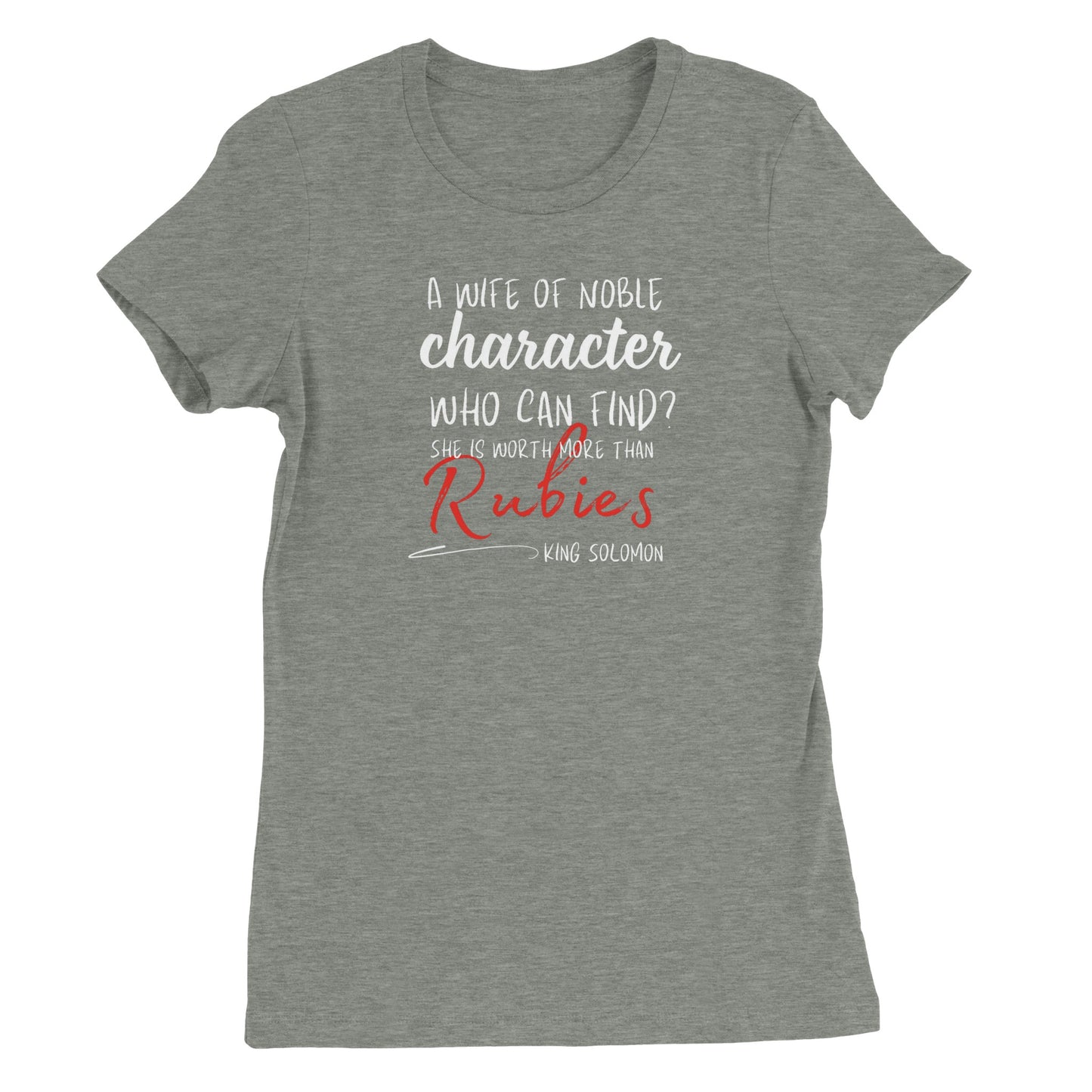Rubies - Premium Womens Crewneck T-shirt
