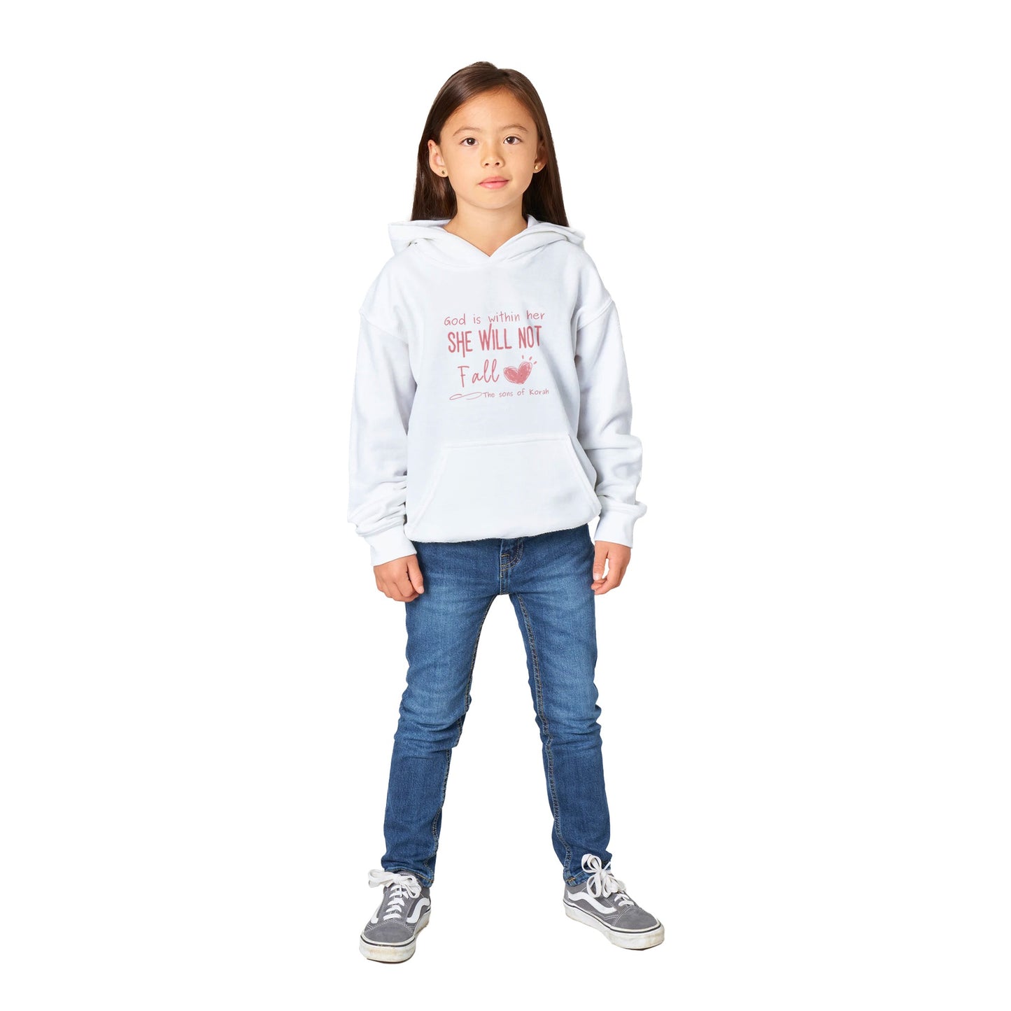 God is Within Her - Classic Kids Pullover Hoodie