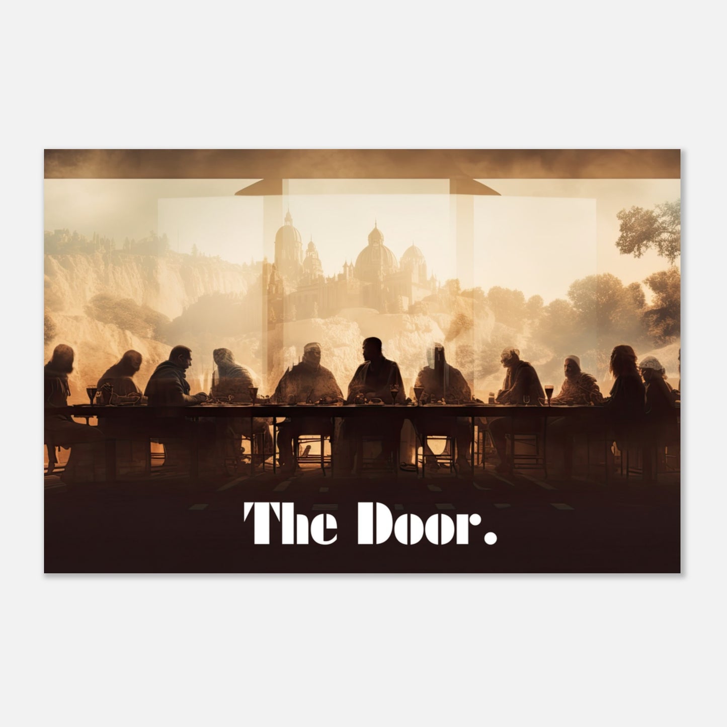 The Door. - Premium Semi-Glossy Paper Poster